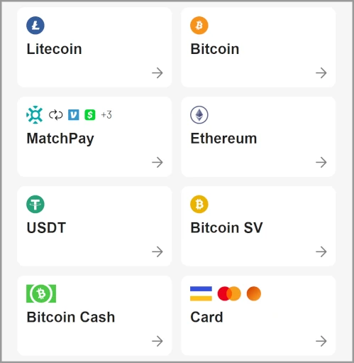 deposit methods